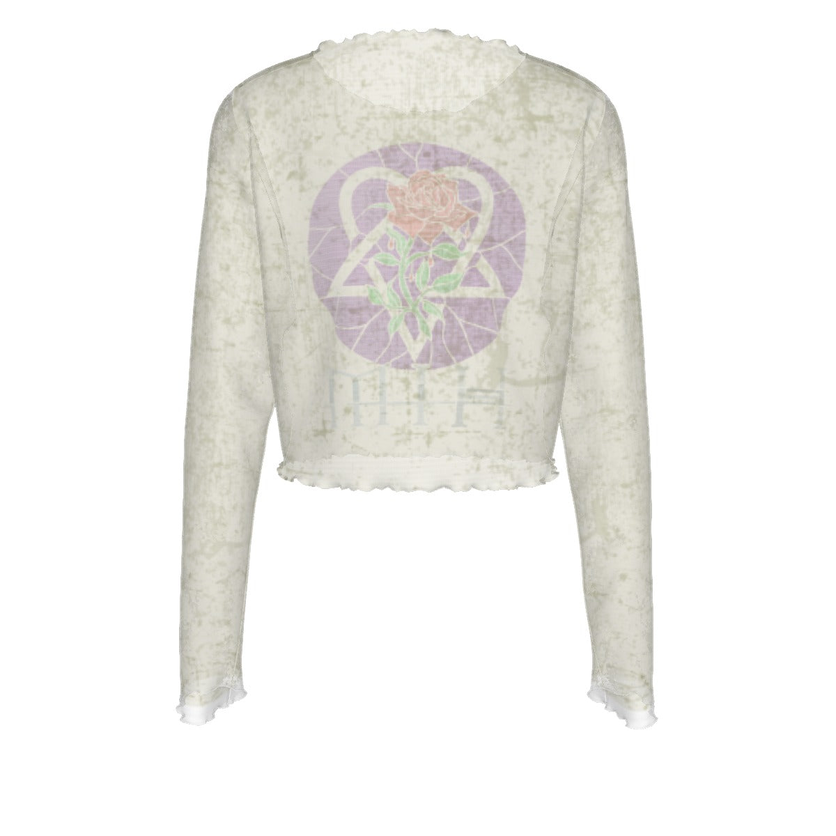 Yoycol Him Roses Women's Mesh Top As Shown