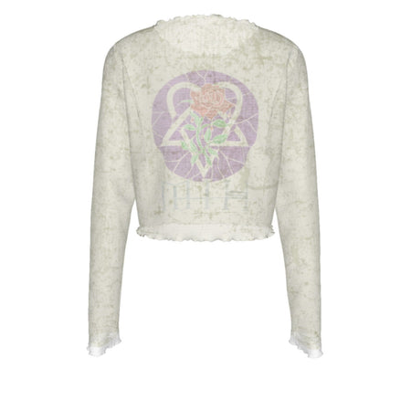 Yoycol Him Roses Women's Mesh Top As Shown