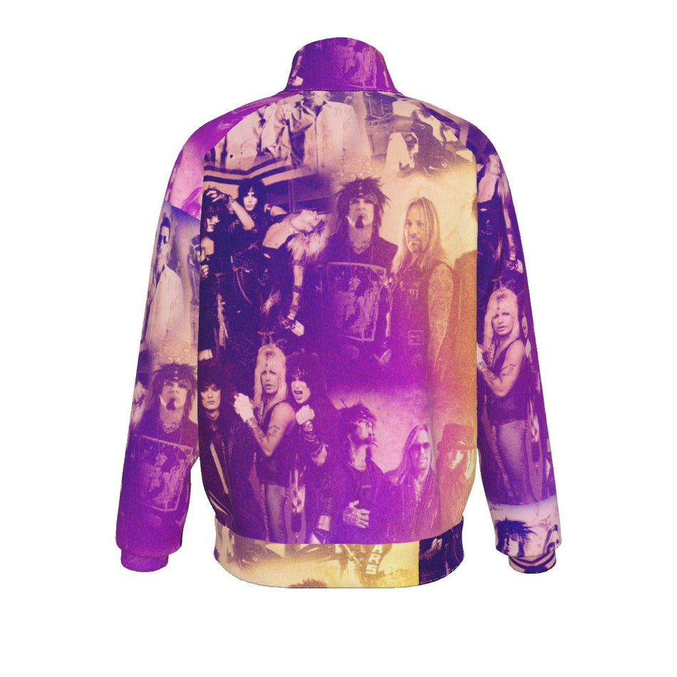 Yoycol Motley Crue 80s Babies Track Jacket As Shown