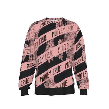 Yoycol Motley Crue Slanted All Over Print Sweatshirt As Shown