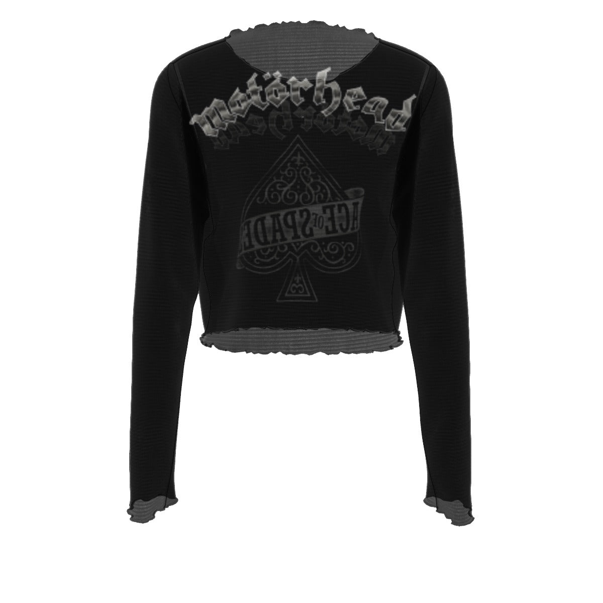 Yoycol Motorhead Ace of Spades Women's Mesh Top As Shown