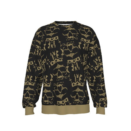 Yoycol Ozzy Osbourne Crown Skull All Over Print Sweatshirt As Shown