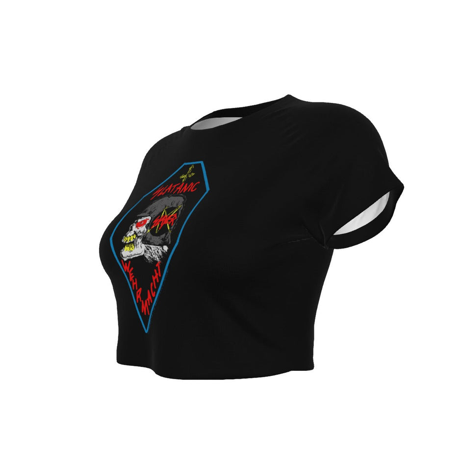 Yoycol Slayer Slaytanic Women's Crop Top As Shown
