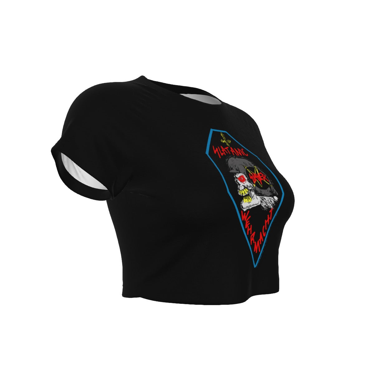 Yoycol Slayer Slaytanic Women's Crop Top As Shown