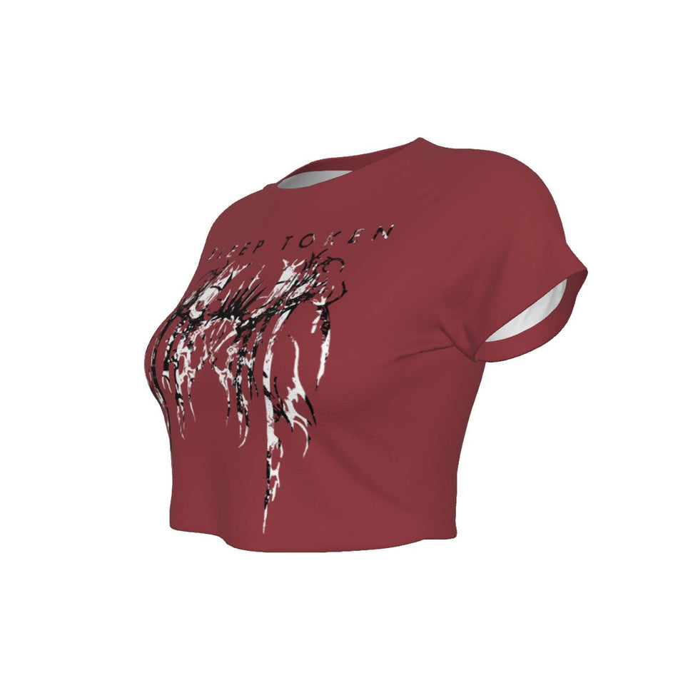 Yoycol Sleep Token Drip Women's Crop Top As Shown