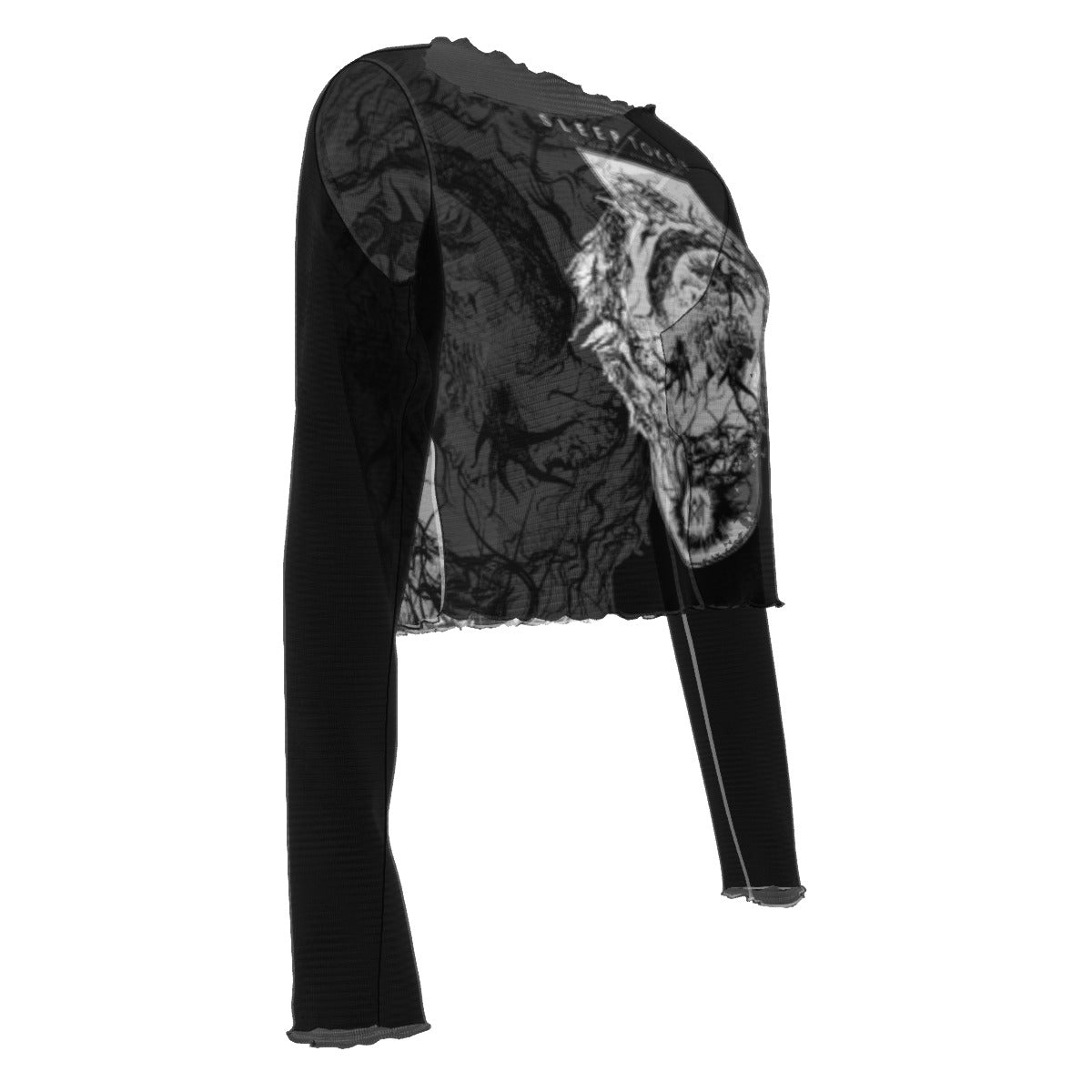 Yoycol Sleep Token Fantasy Women's Mesh Top As Shown