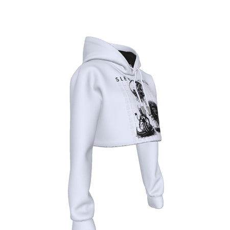 Yoycol Sleep Token Repeat Women's Cropped Hoodie As Shown