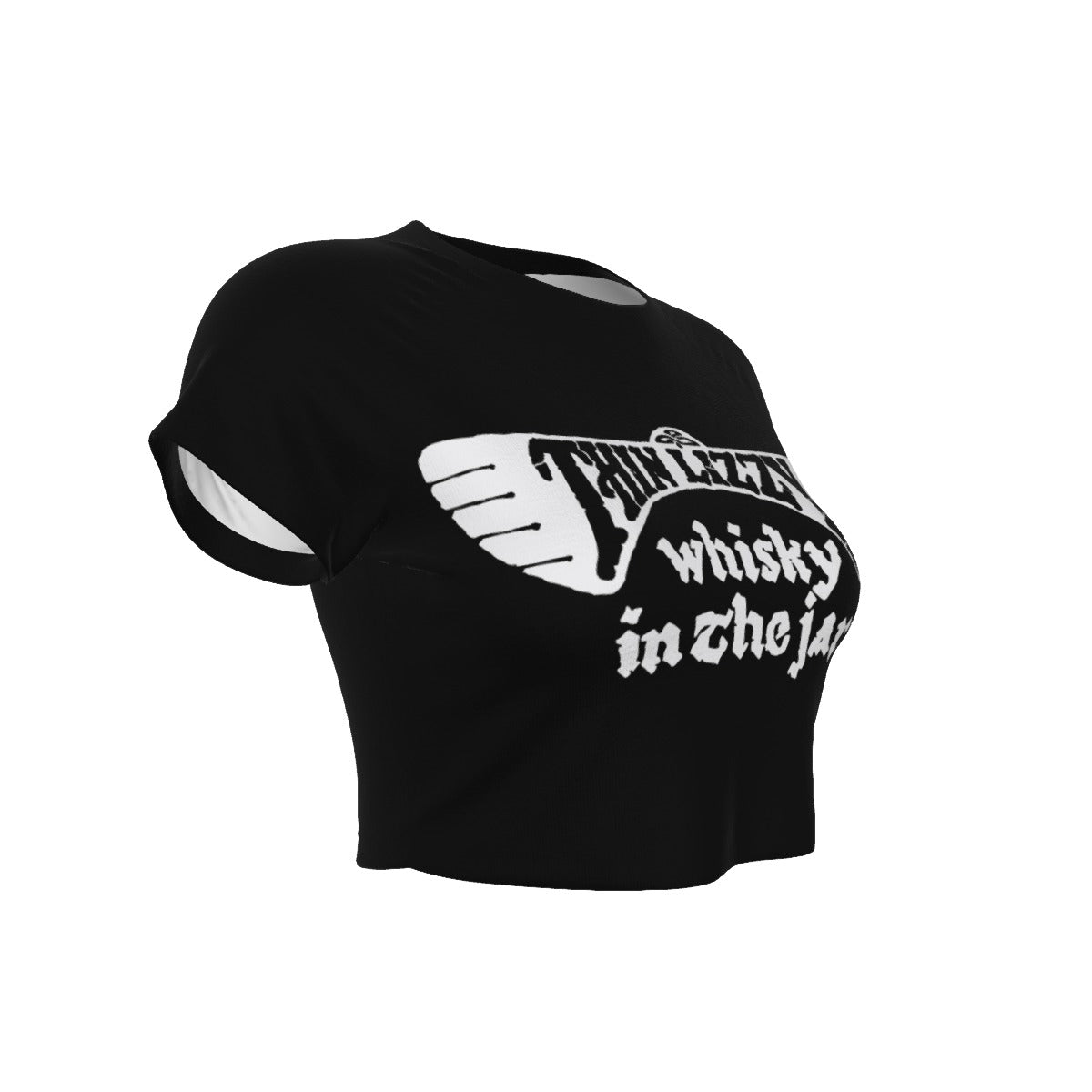 Yoycol Thin Lizzy Whiskey Women's Crop Top As Shown