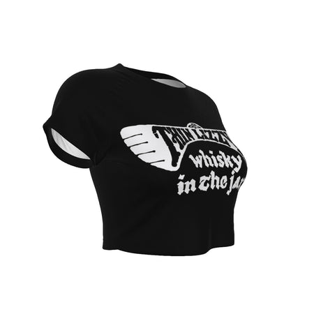 Yoycol Thin Lizzy Whiskey Women's Crop Top As Shown