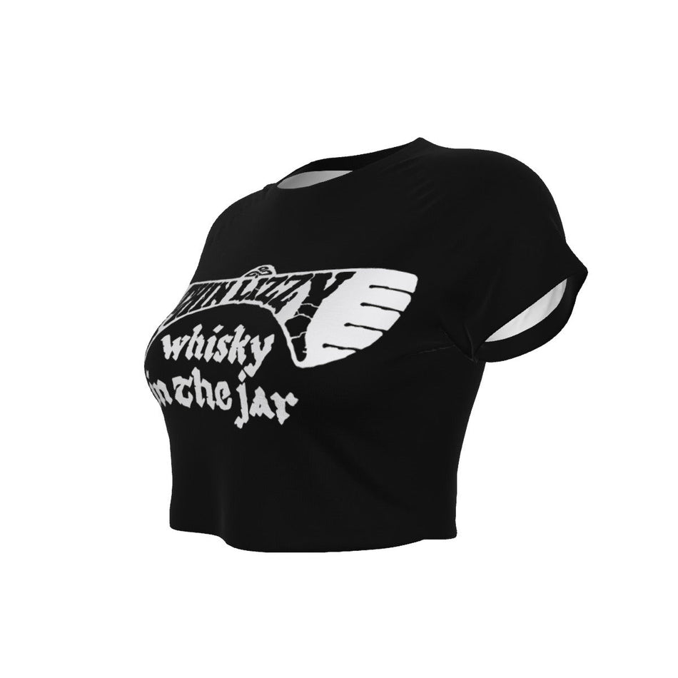 Yoycol Thin Lizzy Whiskey Women's Crop Top As Shown