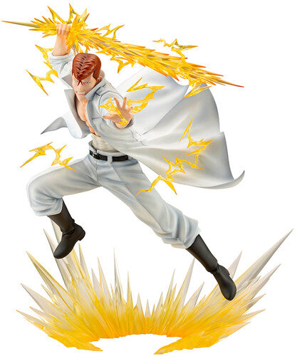 Yu Yu Hakusho - Artfx Kazuma Kuwabara (Version 2) Kotobukiya - Yu Yu Hakusho - ARTFX J - Kazuma Kuwabara (Version 2) PVC Figure - Collectibles