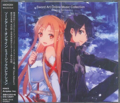 Yuki Kajiura Sword Art Online Music Collection (Original Soundtrack) - 4-Disc CD Album