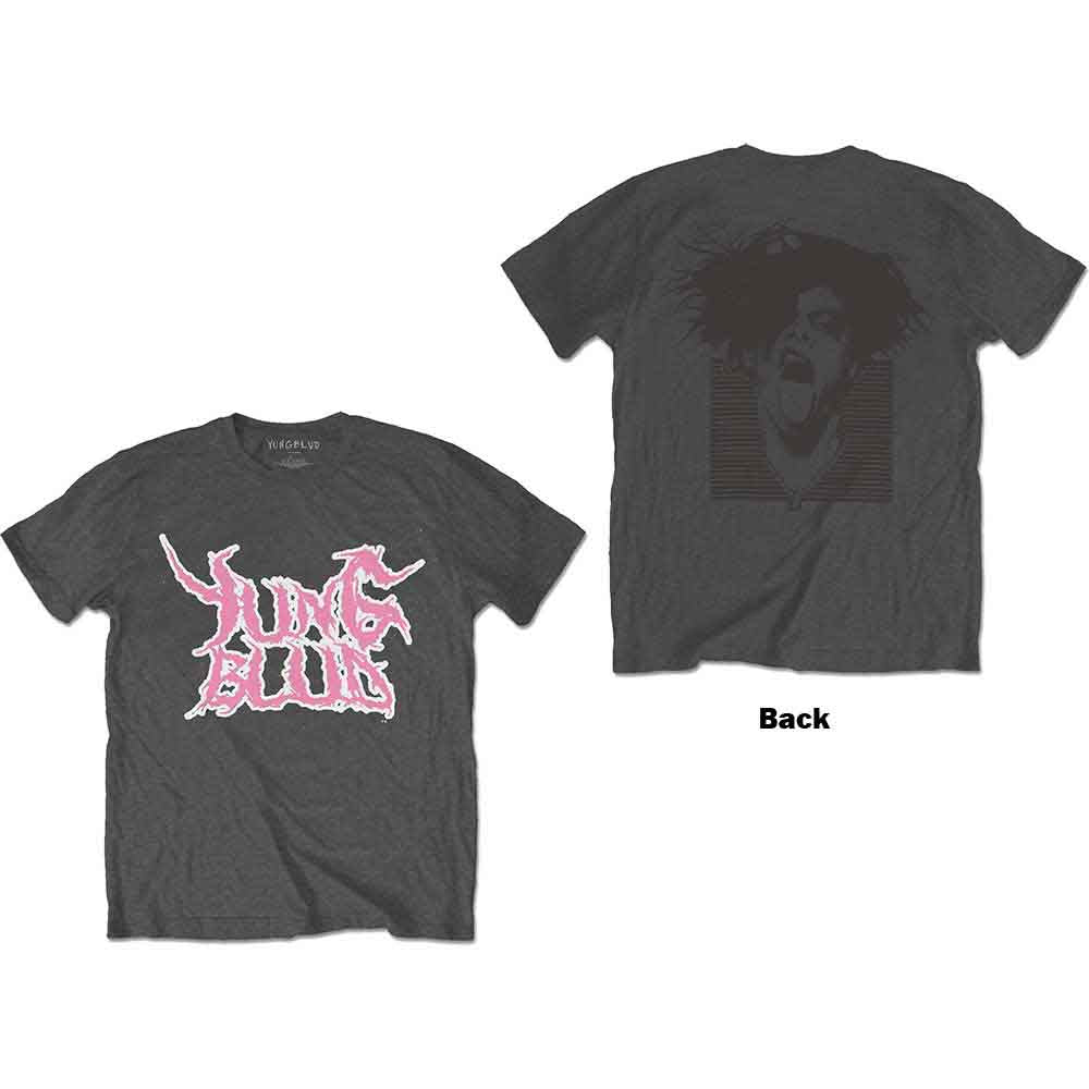 YUNGBLUD DEADHAPPY Pink Grey