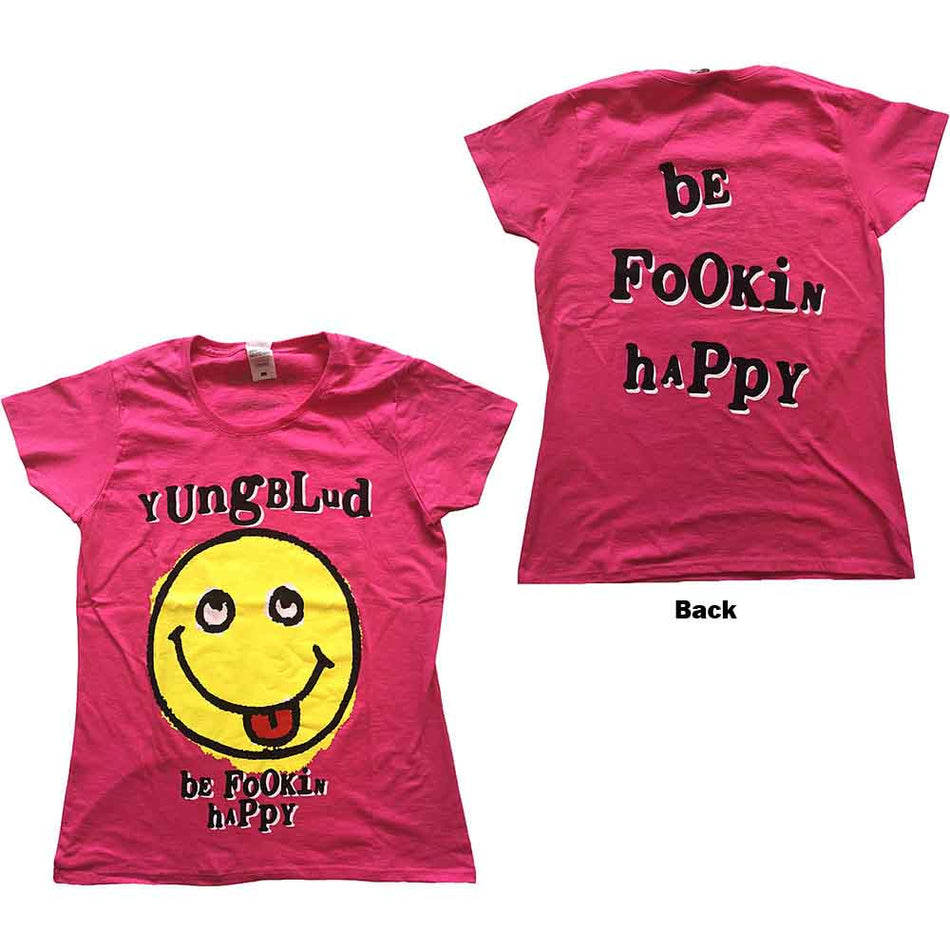 YUNGBLUD Raver Smile Pink