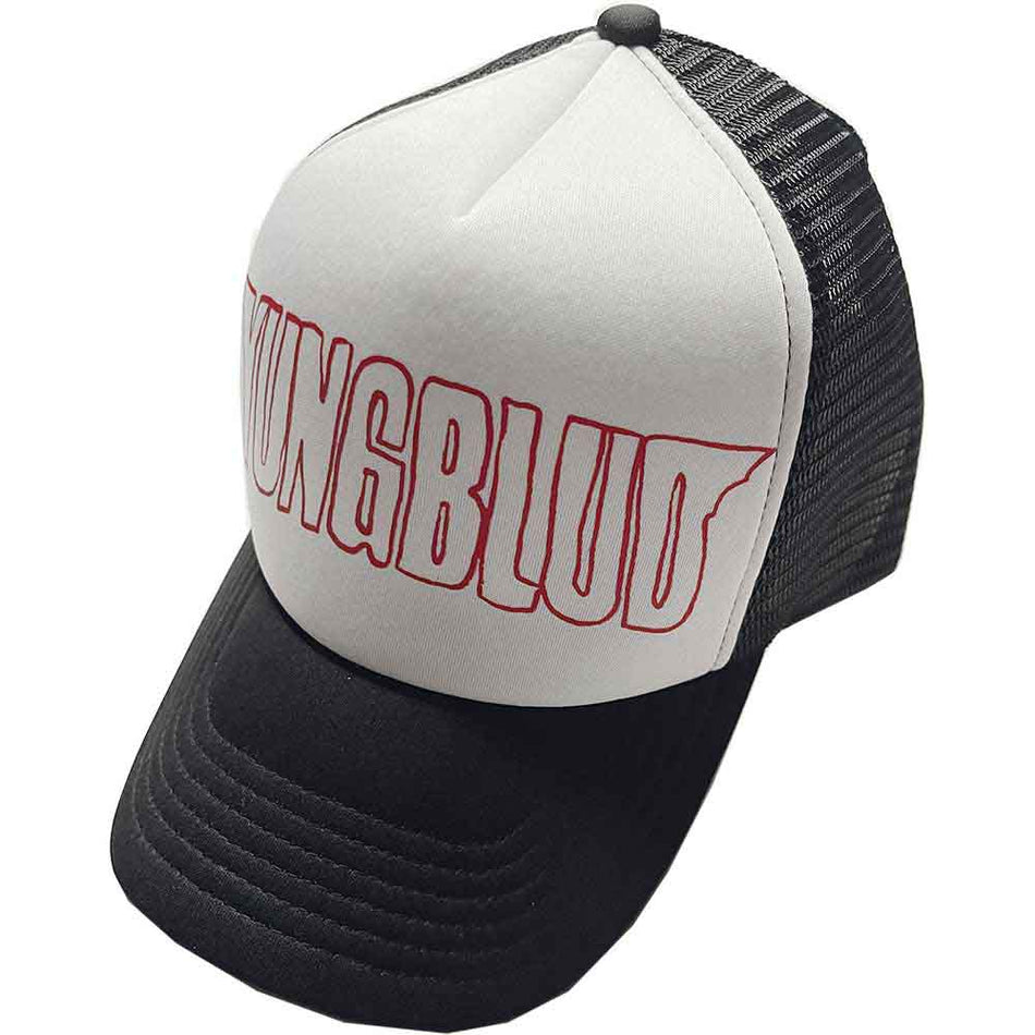 YUNGBLUD Red Logo Outline Black