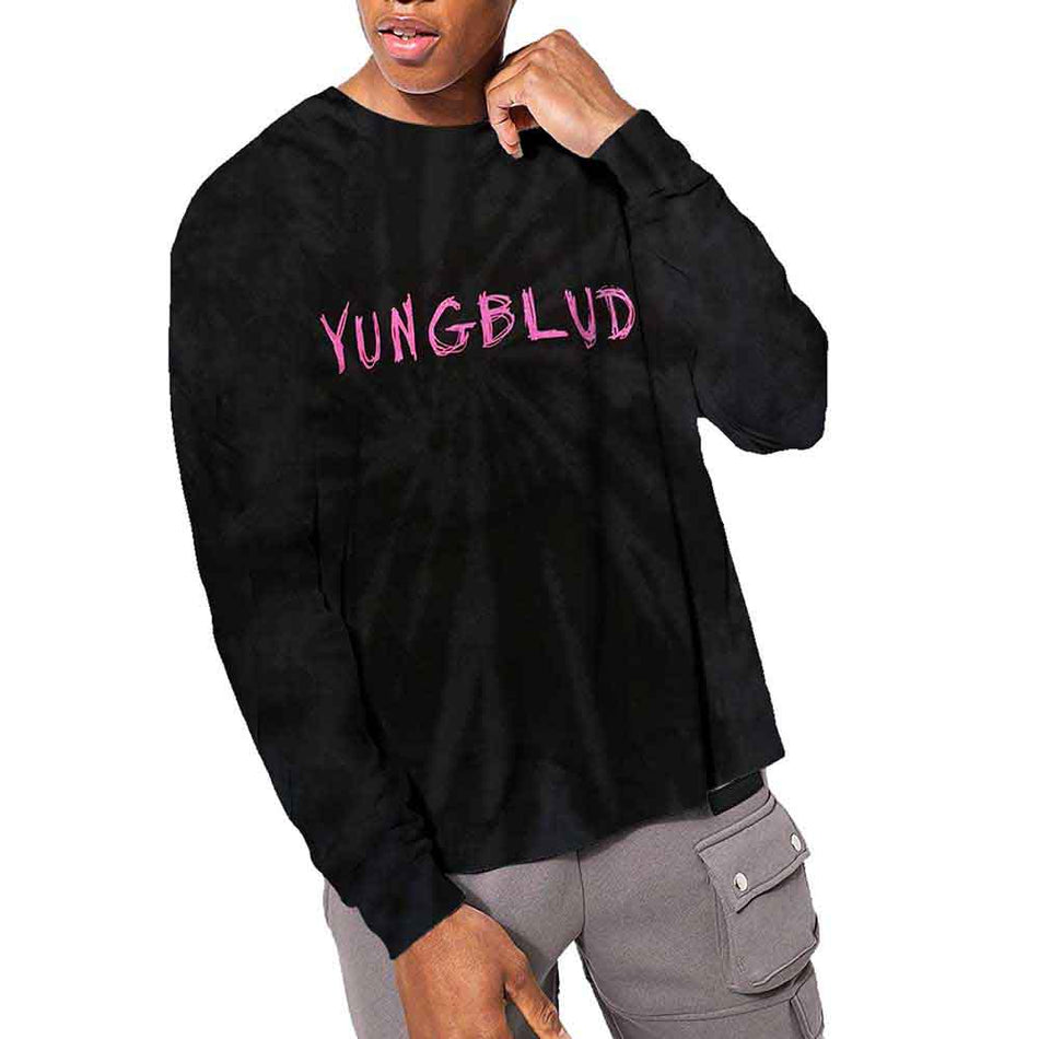 YUNGBLUD Scratch Logo Black