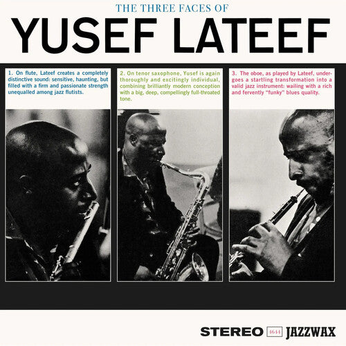 Yusef Lateef Three Faces Of Yusef Lateef - Record Album - Vinyl LP