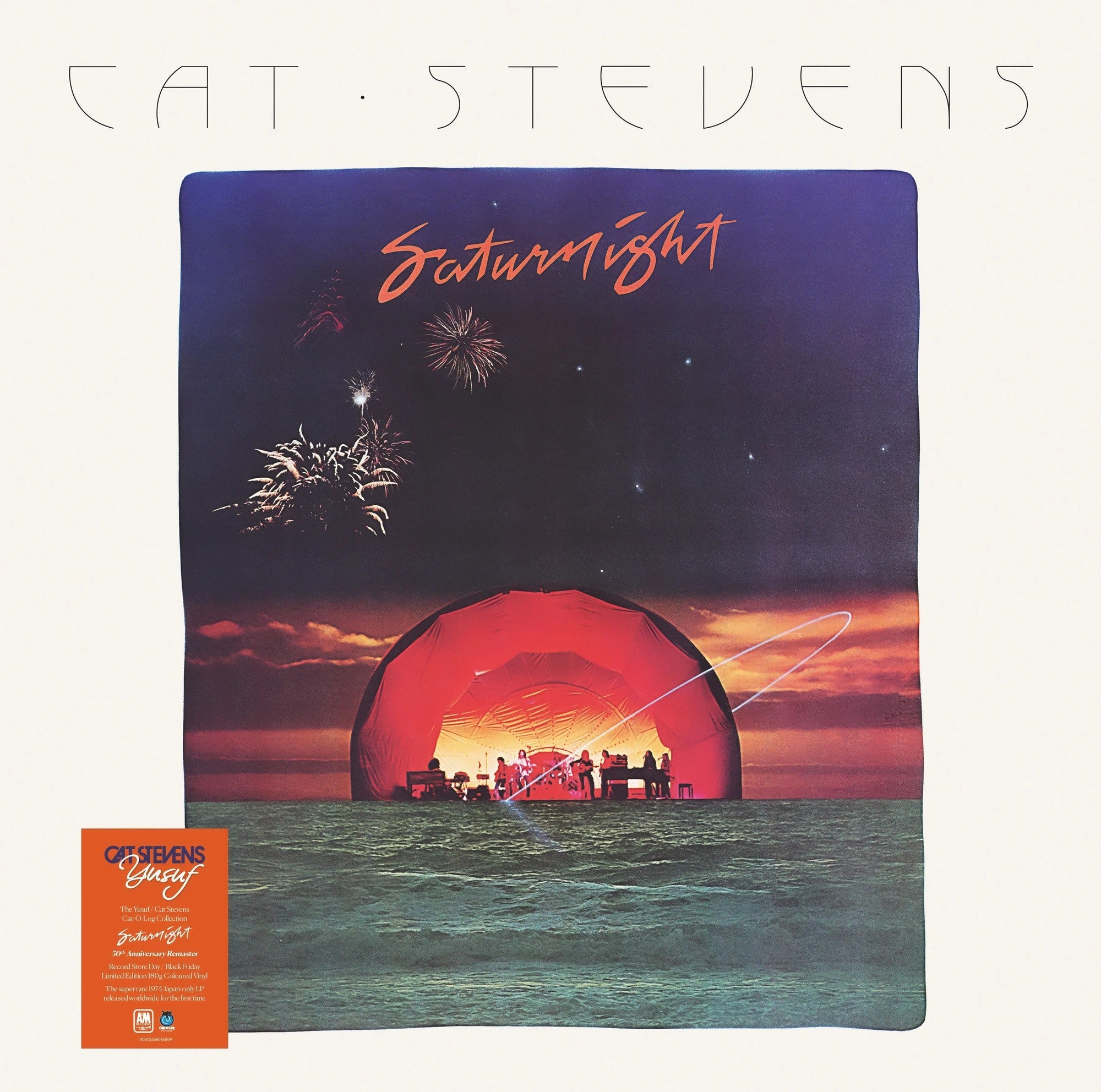 Yusuf/Cat Stevens Saturnight: Live In Tokyo [Orange/Maroon Splatter LP]