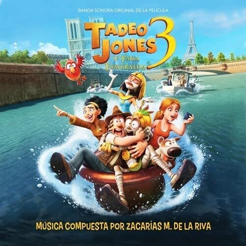 Zacarias De La Riva Tadeo Jones 3: La Tabla Esmeralda (Original Soundtrack) - CD Album