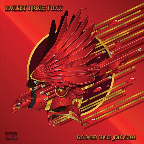 Zackey Force Funk Blood Red Falcon - Record Album - Vinyl LP