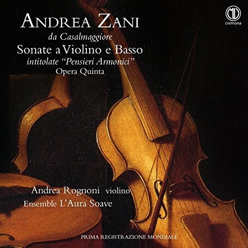 Zani / Rognoni / Cantalupi Sonate a Violino E Basso - CD Album