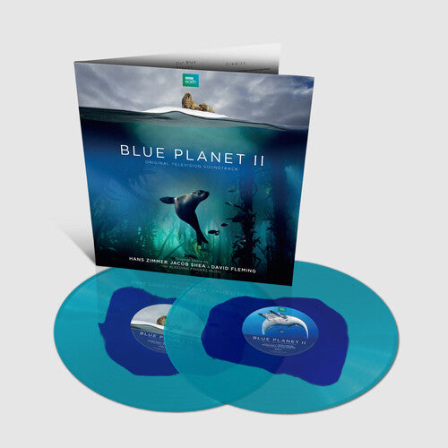 Zimmer, Hans / Shea, Jacob / Fleming, David Blue Plant II - New Edition - Deep Sea Colored Vinyl - Double Record Album - Vinyl LP