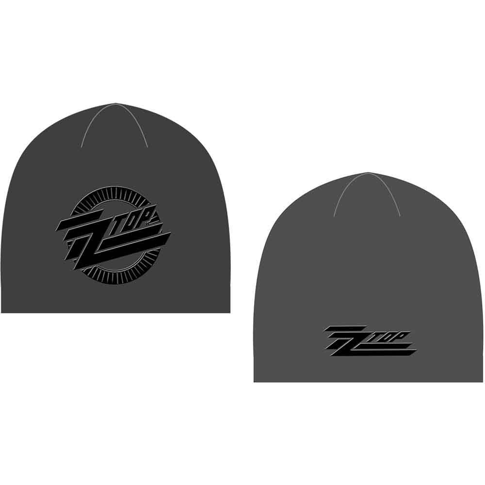 ZZ Top Circle Logo Grey
